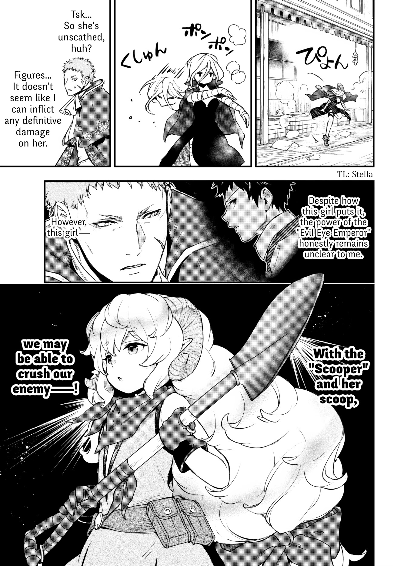 Little Girl x Scoop x Evil Eye Chapter 20.1 page 9 - Chapter 20.1: Despair