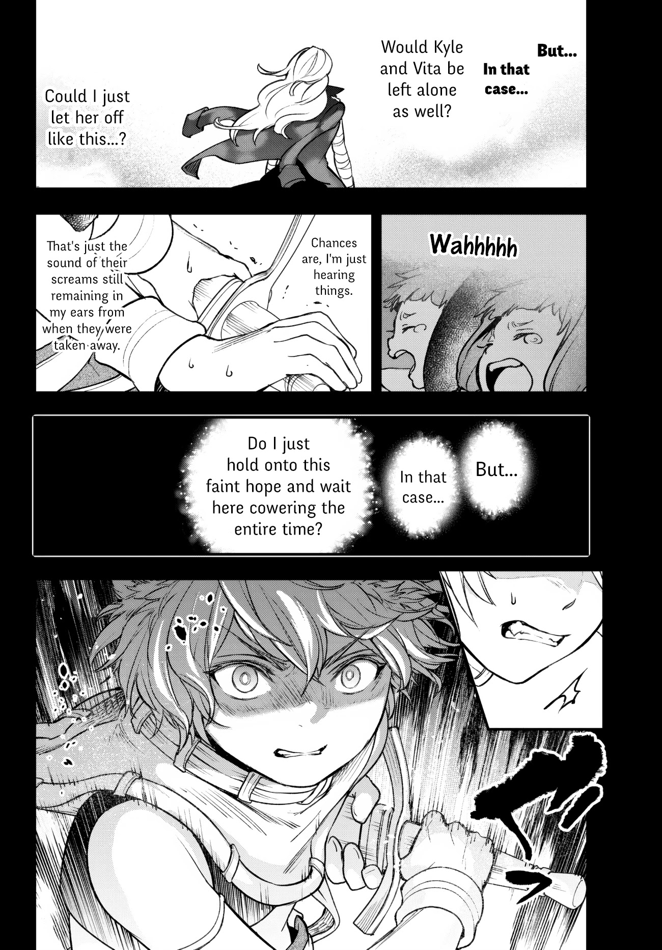 Little Girl x Scoop x Evil Eye Chapter 21.1 page 12 - Chapter 21.1: Means of Survival