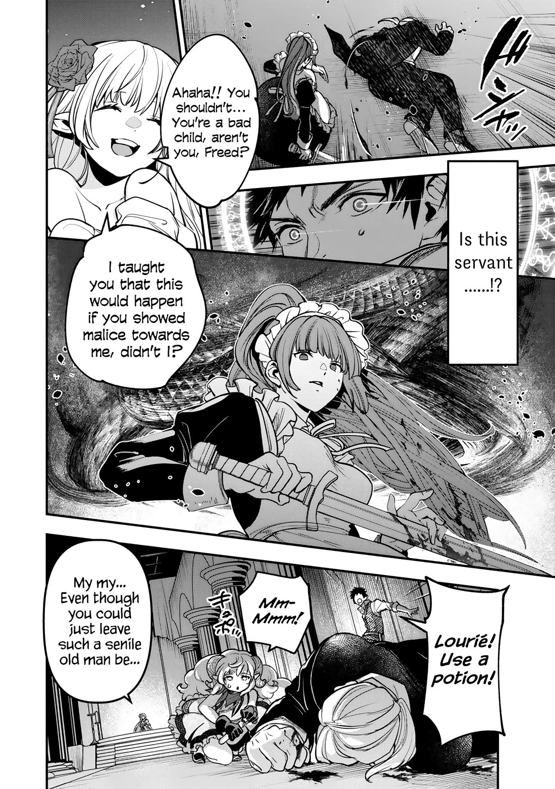 Little Girl x Scoop x Evil Eye Chapter 25 page 26 - Chapter 25: The Hero's Proxy
