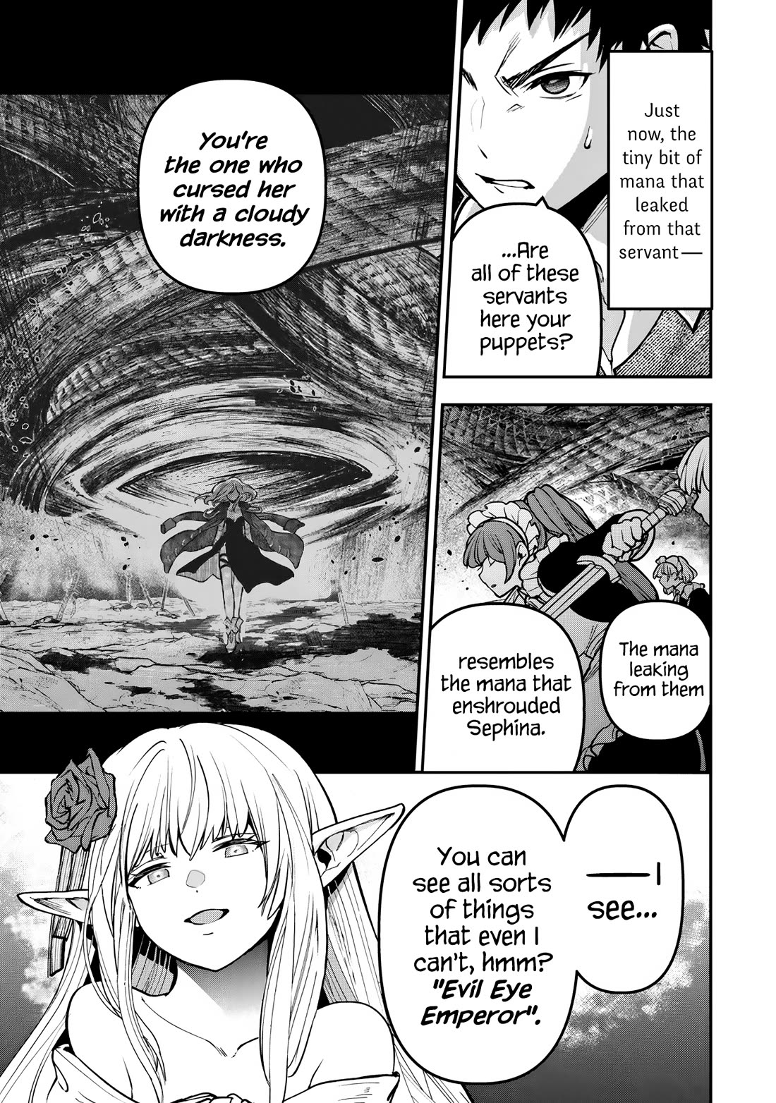 Little Girl x Scoop x Evil Eye Chapter 25 page 27 - Chapter 25: The Hero's Proxy