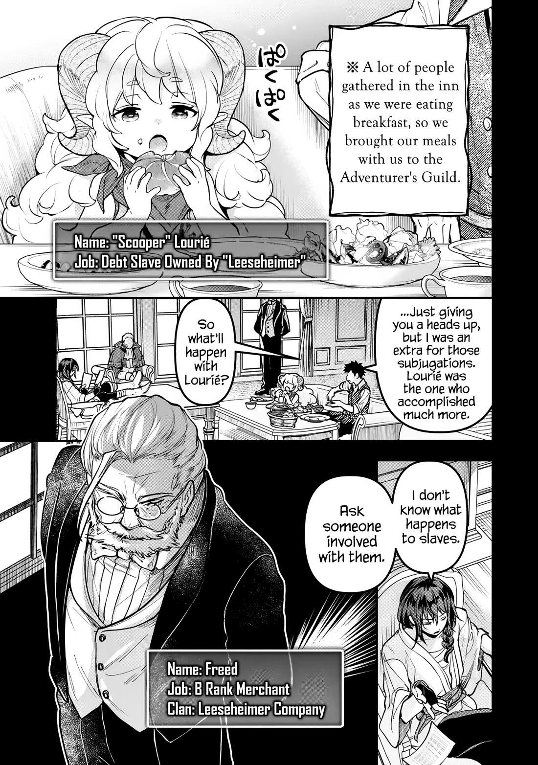 Little Girl x Scoop x Evil Eye Chapter 25 page 3 - Chapter 25: The Hero's Proxy