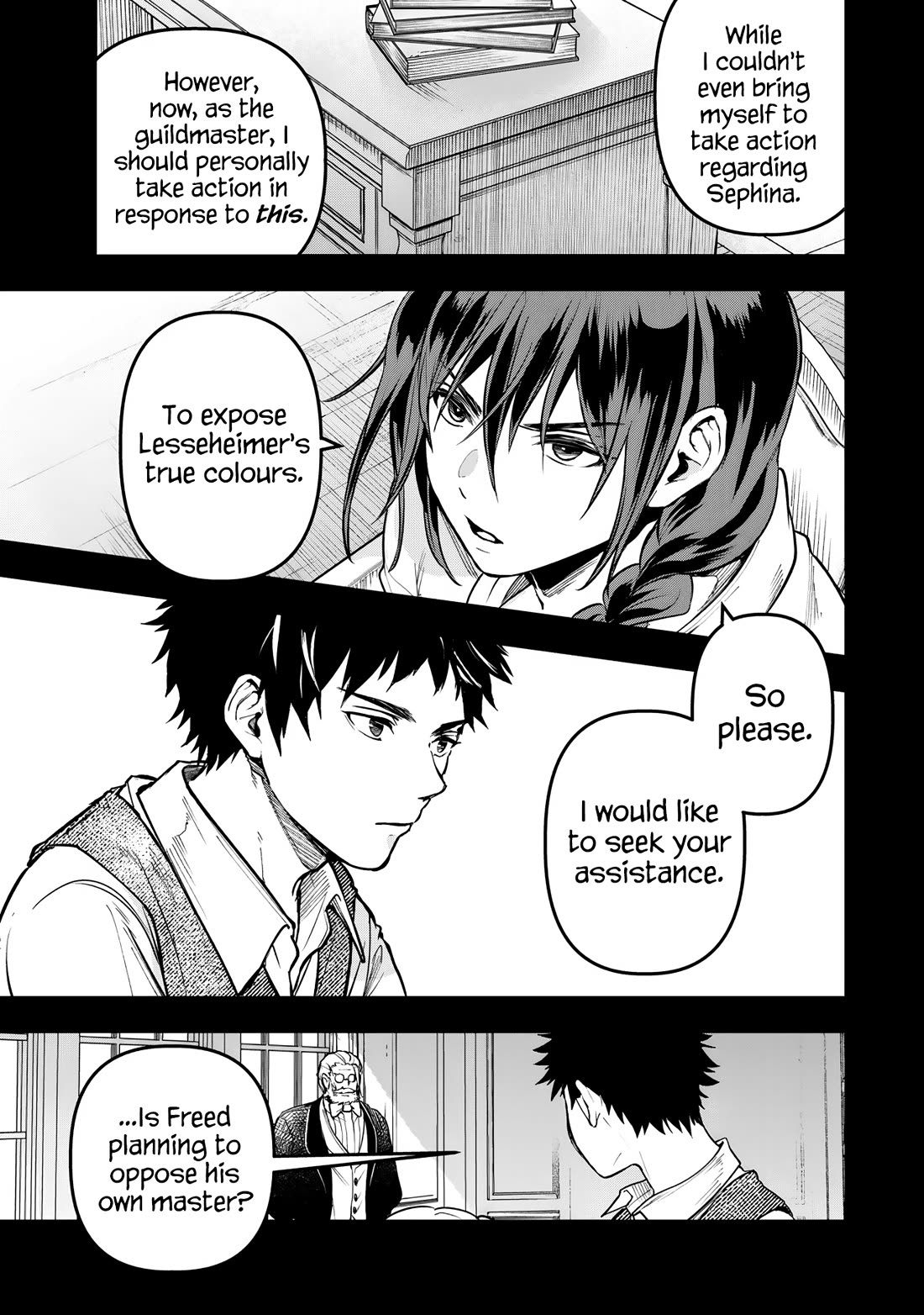 Little Girl x Scoop x Evil Eye Chapter 25 page 7 - Chapter 25: The Hero's Proxy