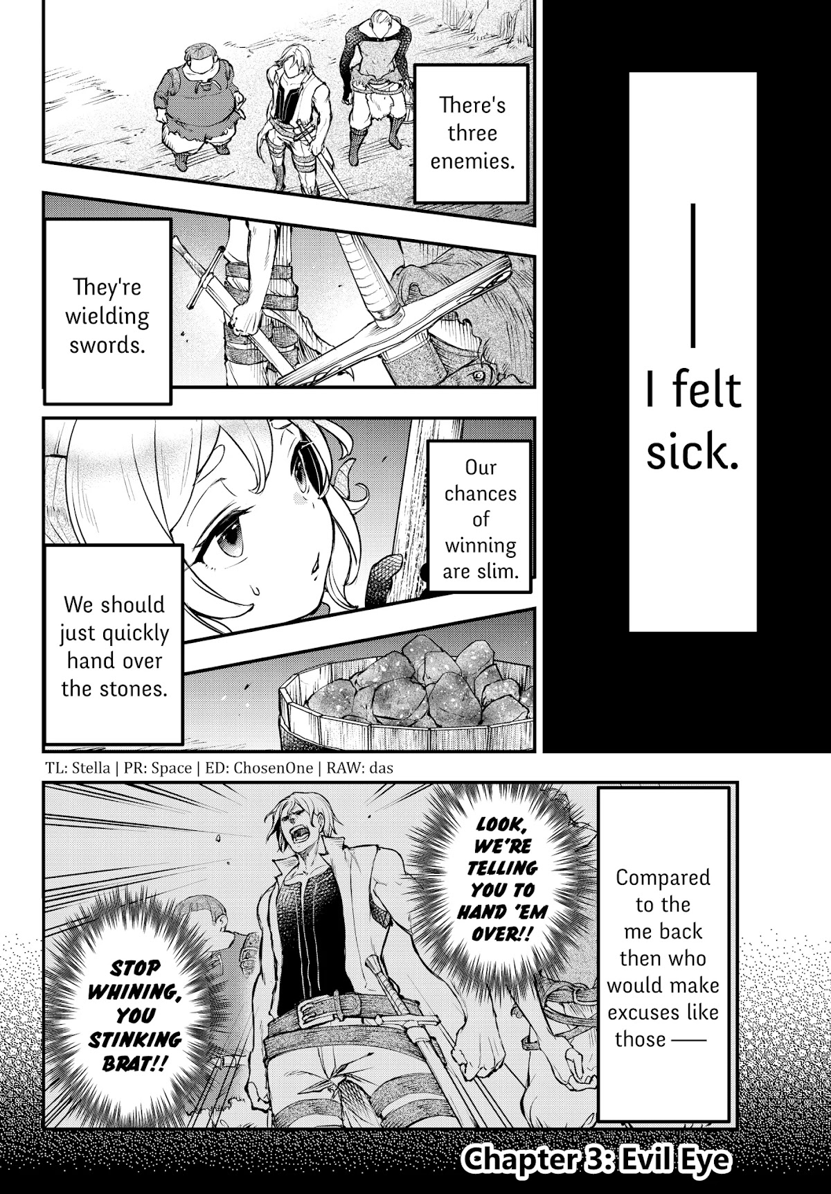 Little Girl x Scoop x Evil Eye Chapter 3 page 2 - Chapter 3: Evil Eye