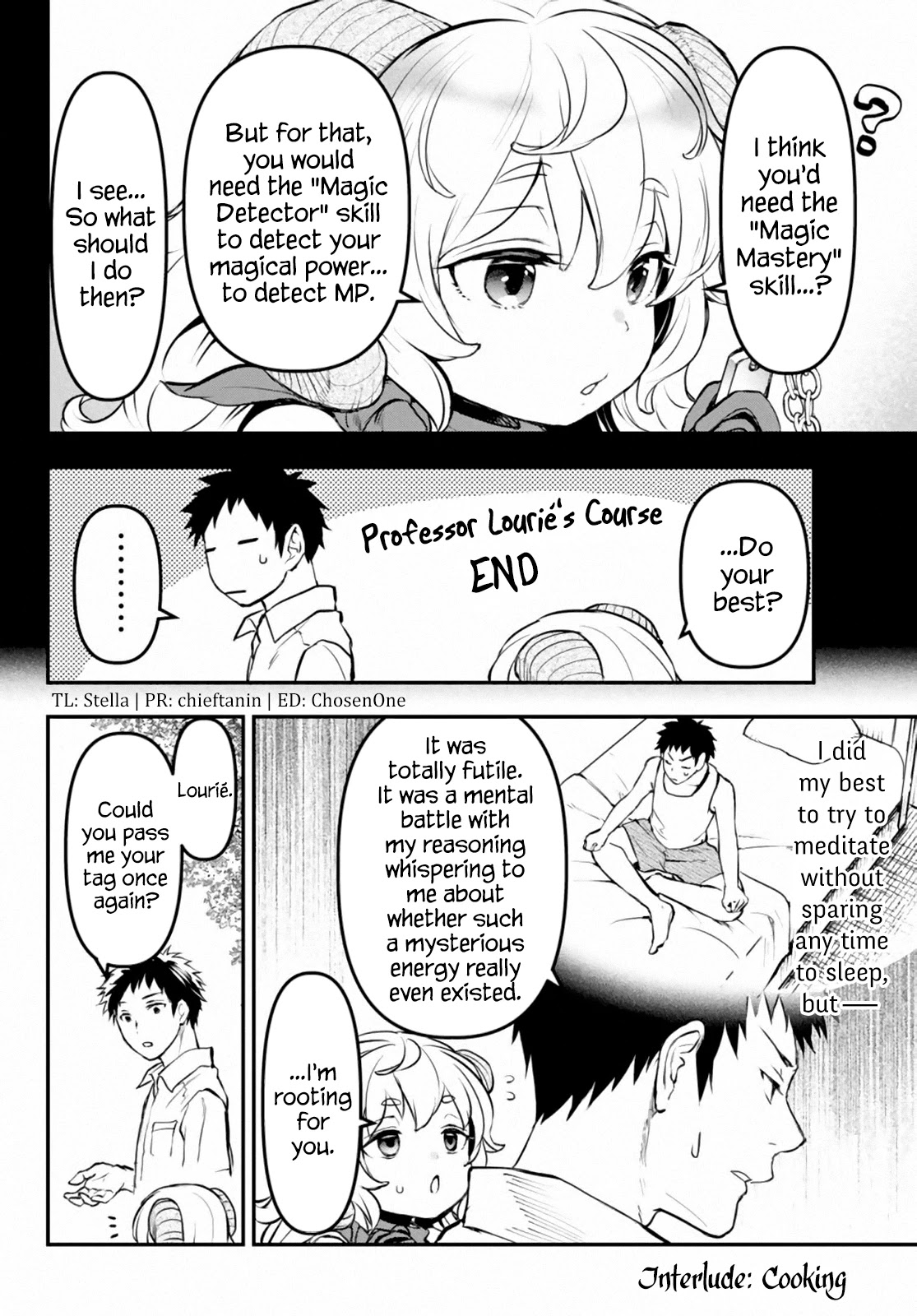 Little Girl x Scoop x Evil Eye Chapter 6.5 page 2 - Chapter 6.5: Interlude: Cooking