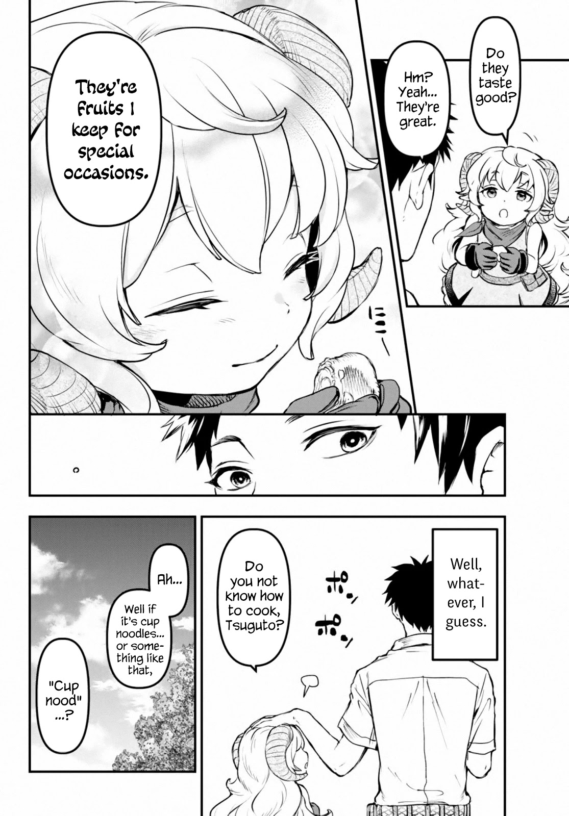 Little Girl x Scoop x Evil Eye Chapter 6.5 page 6 - Chapter 6.5: Interlude: Cooking