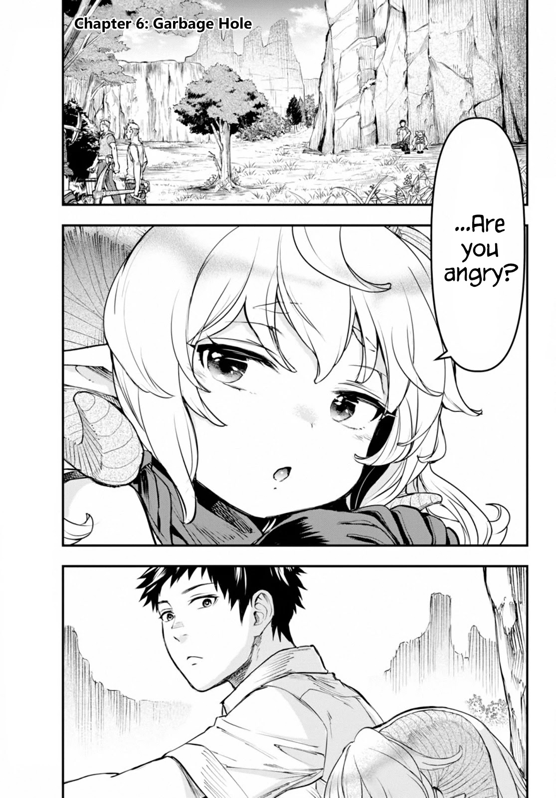 Little Girl x Scoop x Evil Eye Chapter 6 page 1 - Chapter 6: Garbage Hole