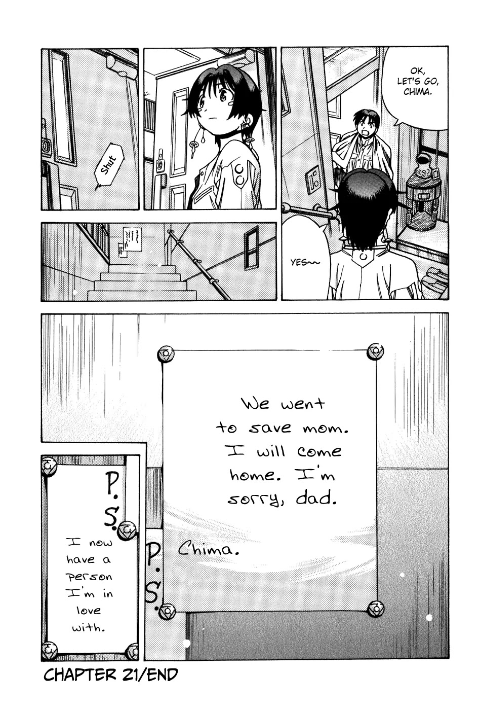 Little Jumper Chapter 21 page 30 - Chapter 21: Message to daddy