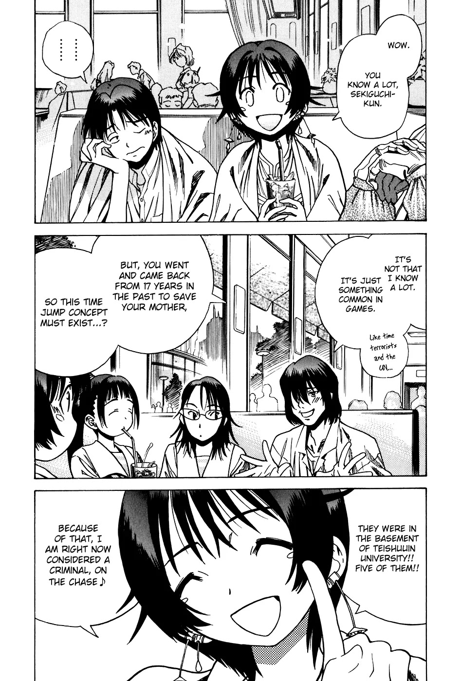 Little Jumper Chapter 22 page 14 - Chapter 22: Hiro-Chima Douchuu Hizakurige