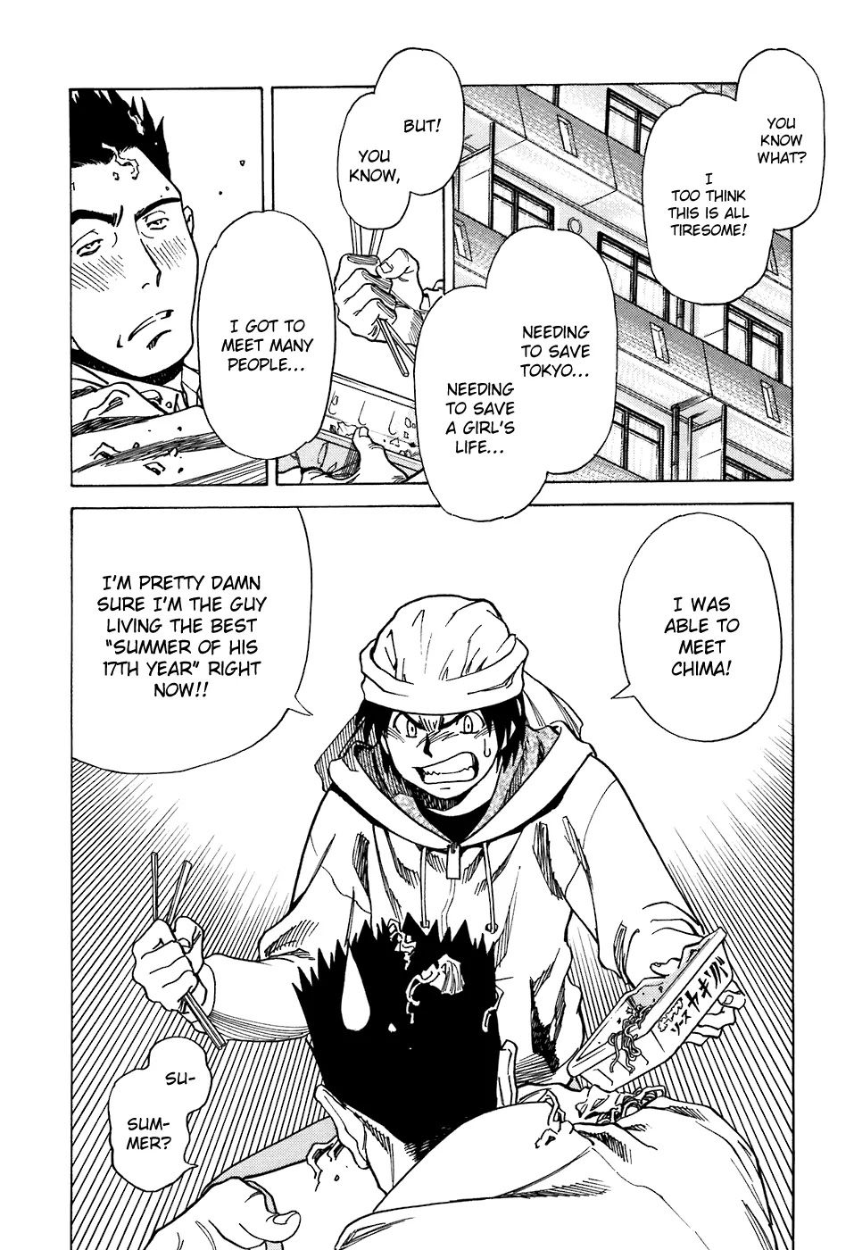 Little Jumper Chapter 33 page 8 - Chapter 33: The Wise Man Comes to Town (Last Part)