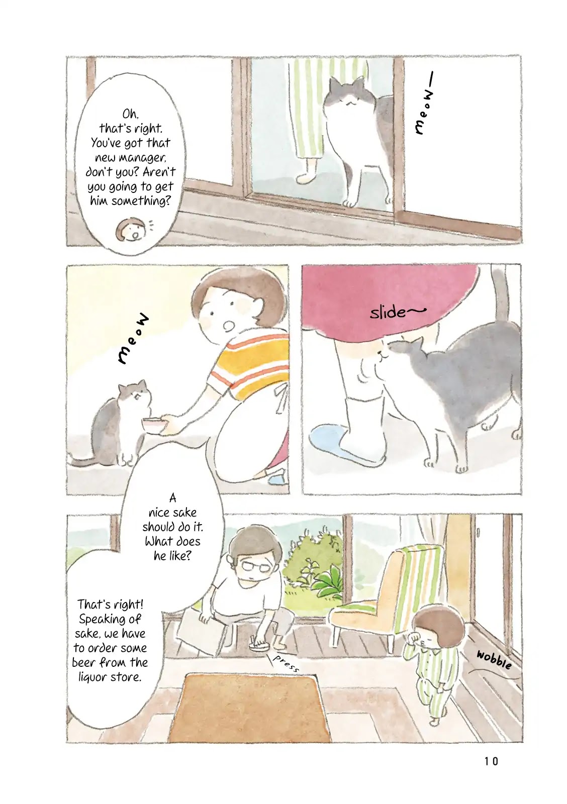 Little Ken and a Cat. Sometimes a Duck Chapter 1 page 10 - Chapter 1: A Country Town in 1976