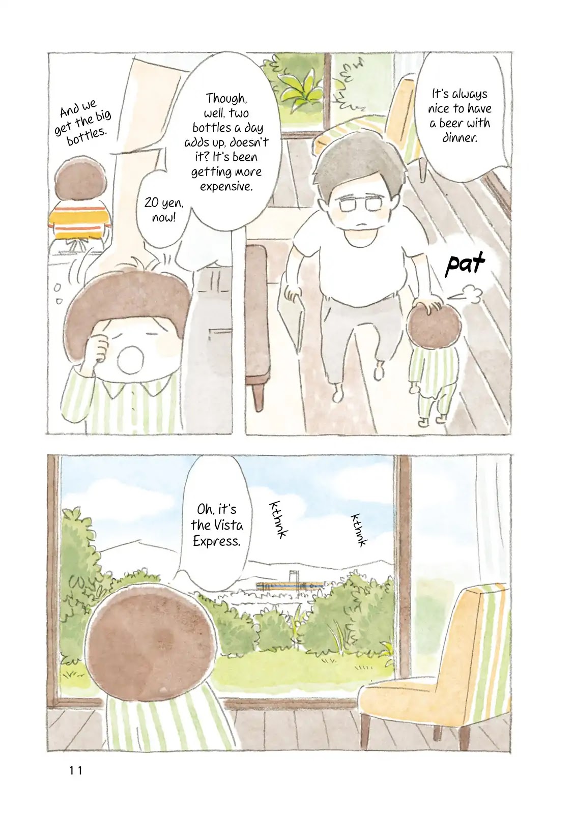 Little Ken and a Cat. Sometimes a Duck Chapter 1 page 11 - Chapter 1: A Country Town in 1976