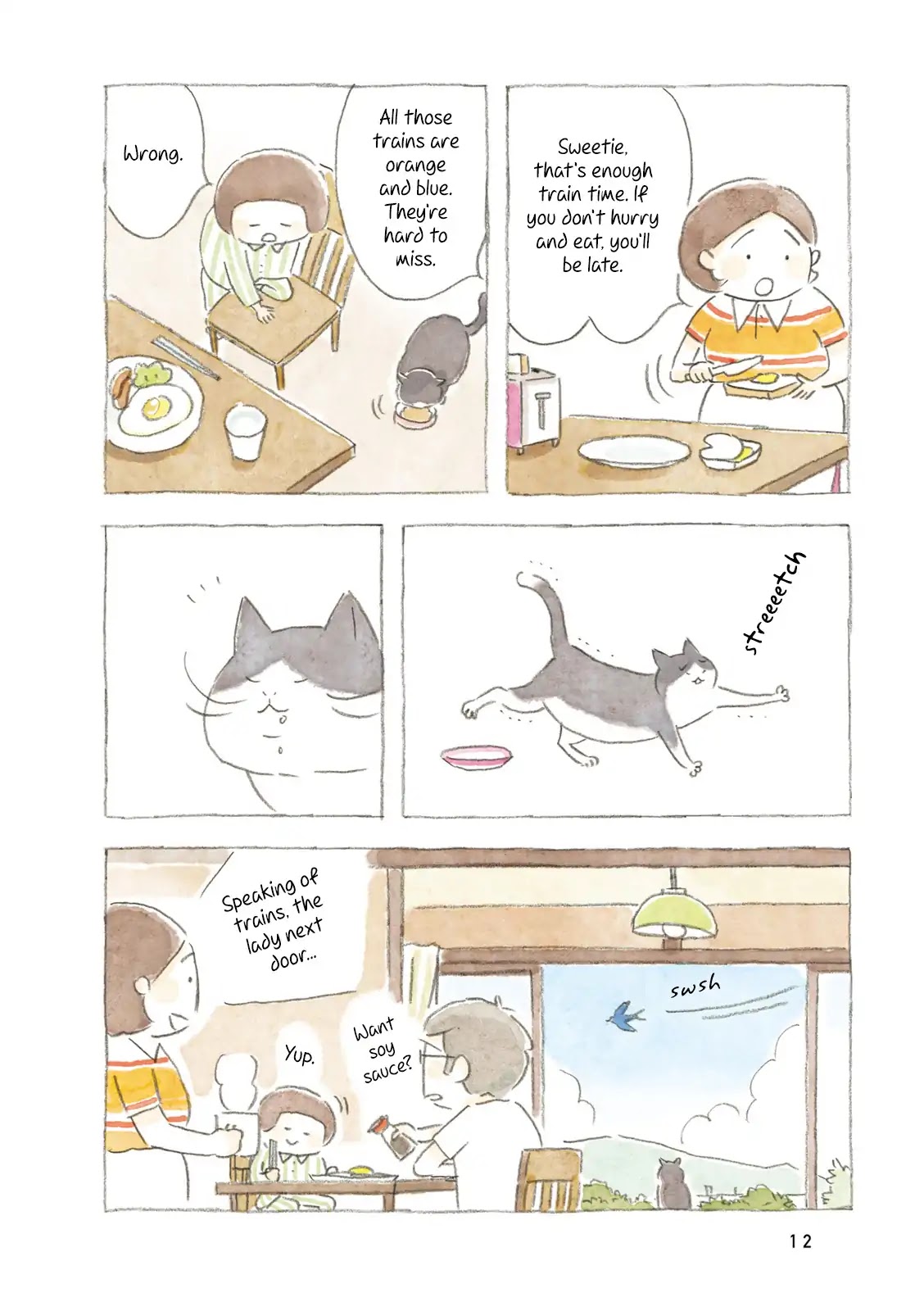 Little Ken and a Cat. Sometimes a Duck Chapter 1 page 12 - Chapter 1: A Country Town in 1976