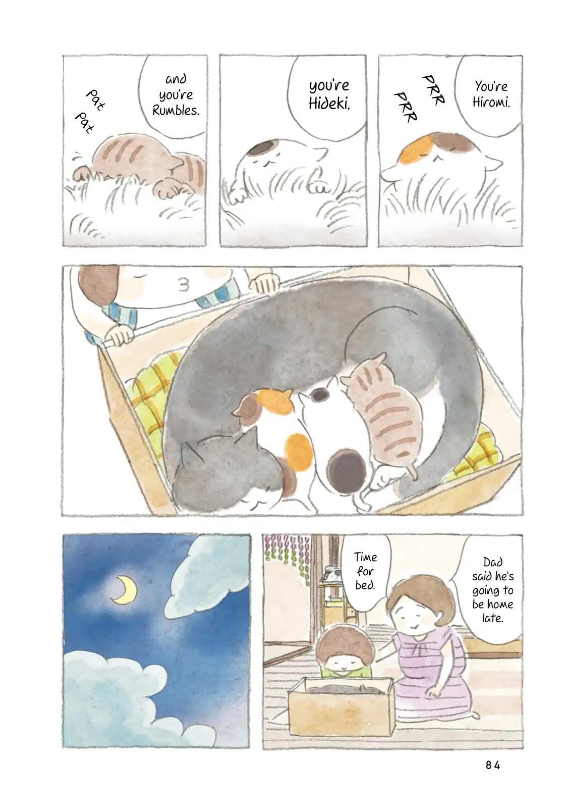 Little Ken and a Cat. Sometimes a Duck Chapter 10 page 2 - Chapter 10: A Tipsy Dad