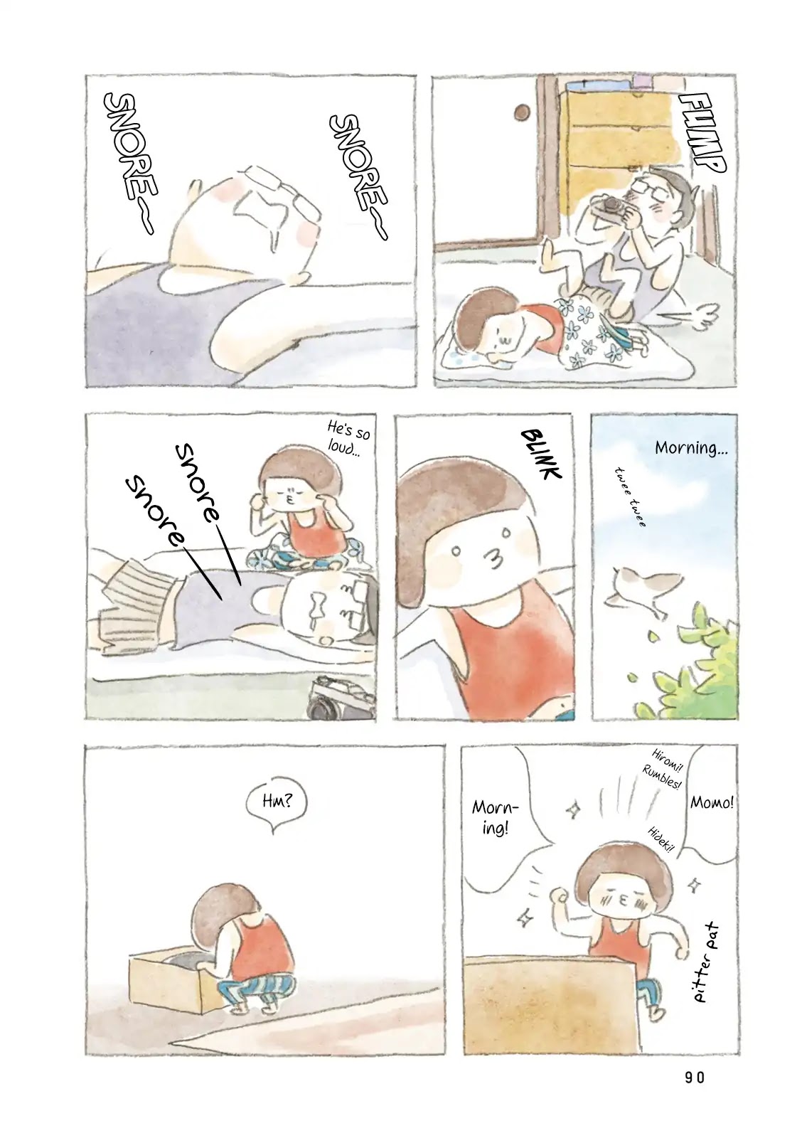 Little Ken and a Cat. Sometimes a Duck Chapter 10 page 8 - Chapter 10: A Tipsy Dad