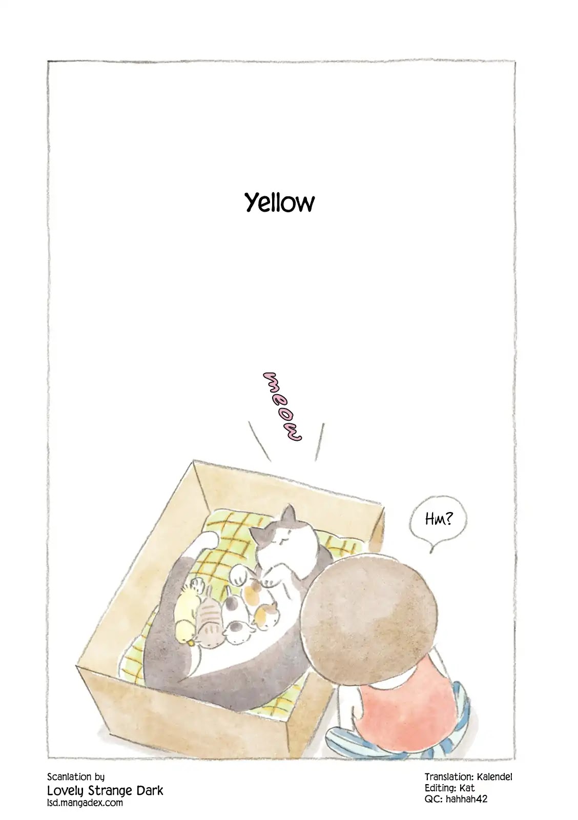 Little Ken and a Cat. Sometimes a Duck Chapter 11 page 1 - Chapter 11: Yellow