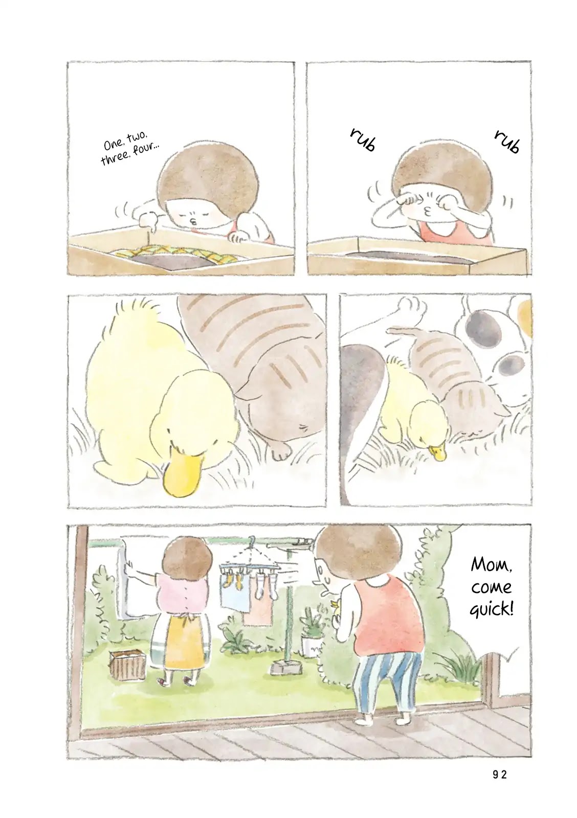 Little Ken and a Cat. Sometimes a Duck Chapter 11 page 2 - Chapter 11: Yellow