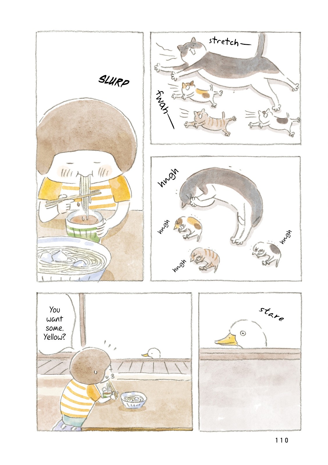 Little Ken and a Cat. Sometimes a Duck Chapter 13 page 2 - Chapter 13: The Crabs and the Duck