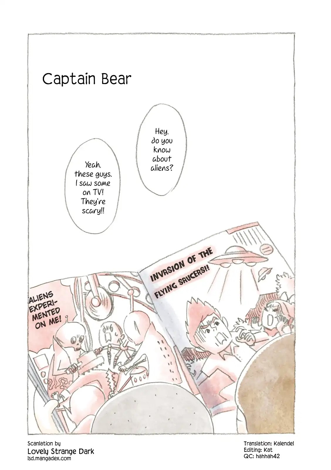 Little Ken and a Cat. Sometimes a Duck Chapter 14 page 1 - Chapter 14: Captain Bear