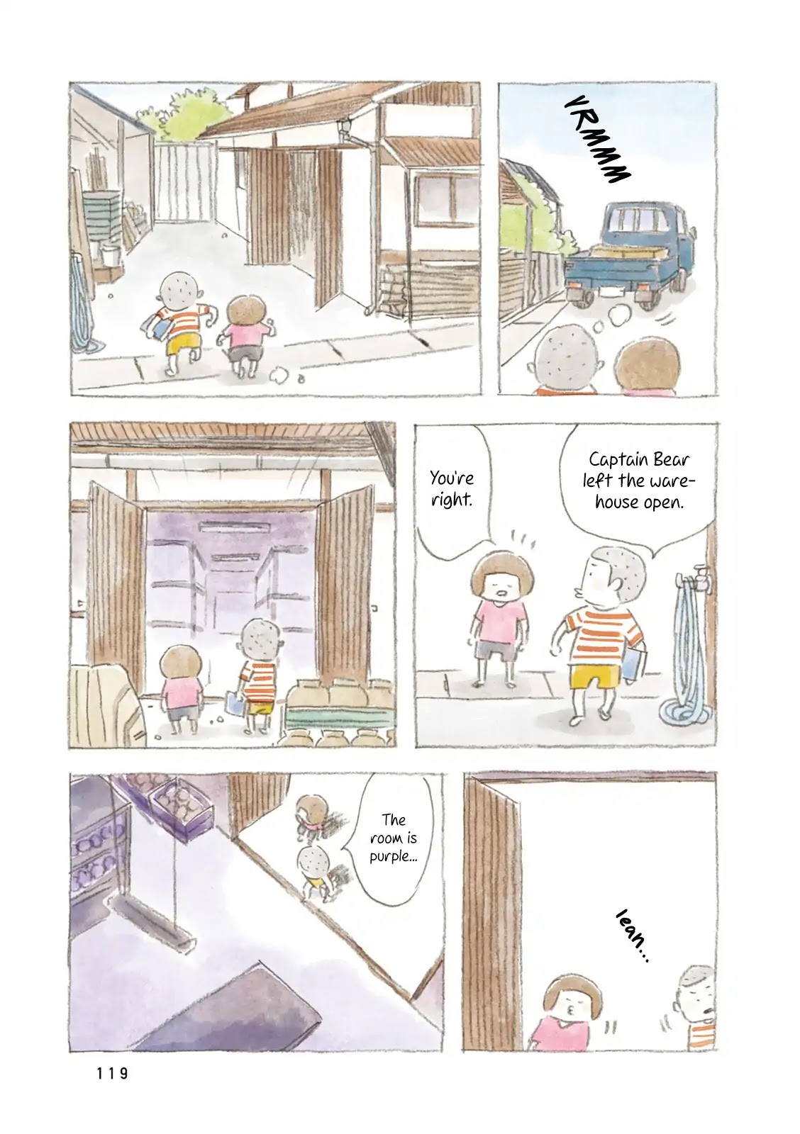 Little Ken and a Cat. Sometimes a Duck Chapter 14 page 3 - Chapter 14: Captain Bear