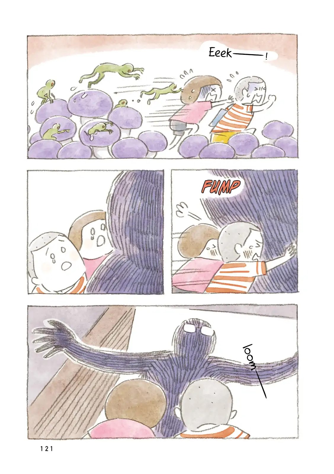 Little Ken and a Cat. Sometimes a Duck Chapter 14 page 5 - Chapter 14: Captain Bear