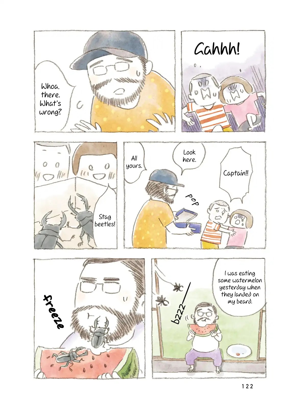 Little Ken and a Cat. Sometimes a Duck Chapter 14 page 6 - Chapter 14: Captain Bear