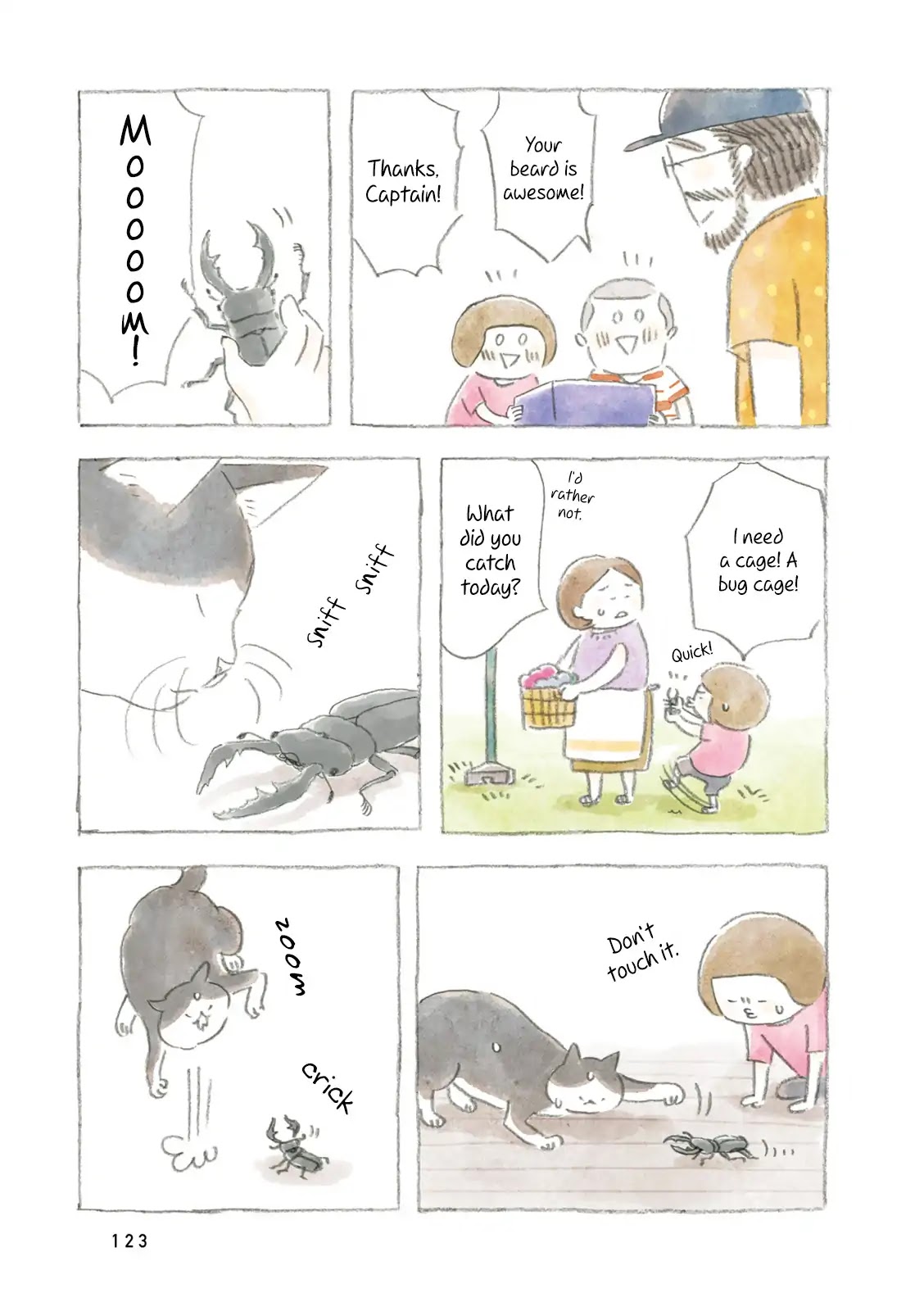 Little Ken and a Cat. Sometimes a Duck Chapter 14 page 7 - Chapter 14: Captain Bear