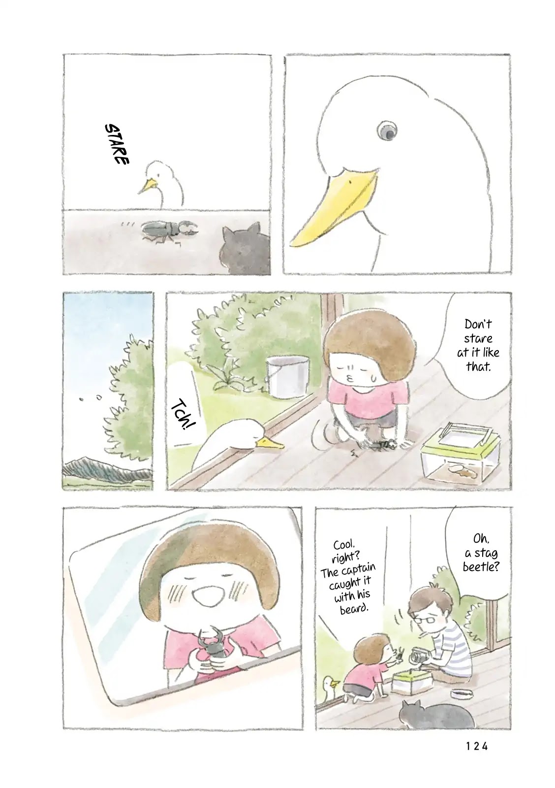 Little Ken and a Cat. Sometimes a Duck Chapter 14 page 8 - Chapter 14: Captain Bear