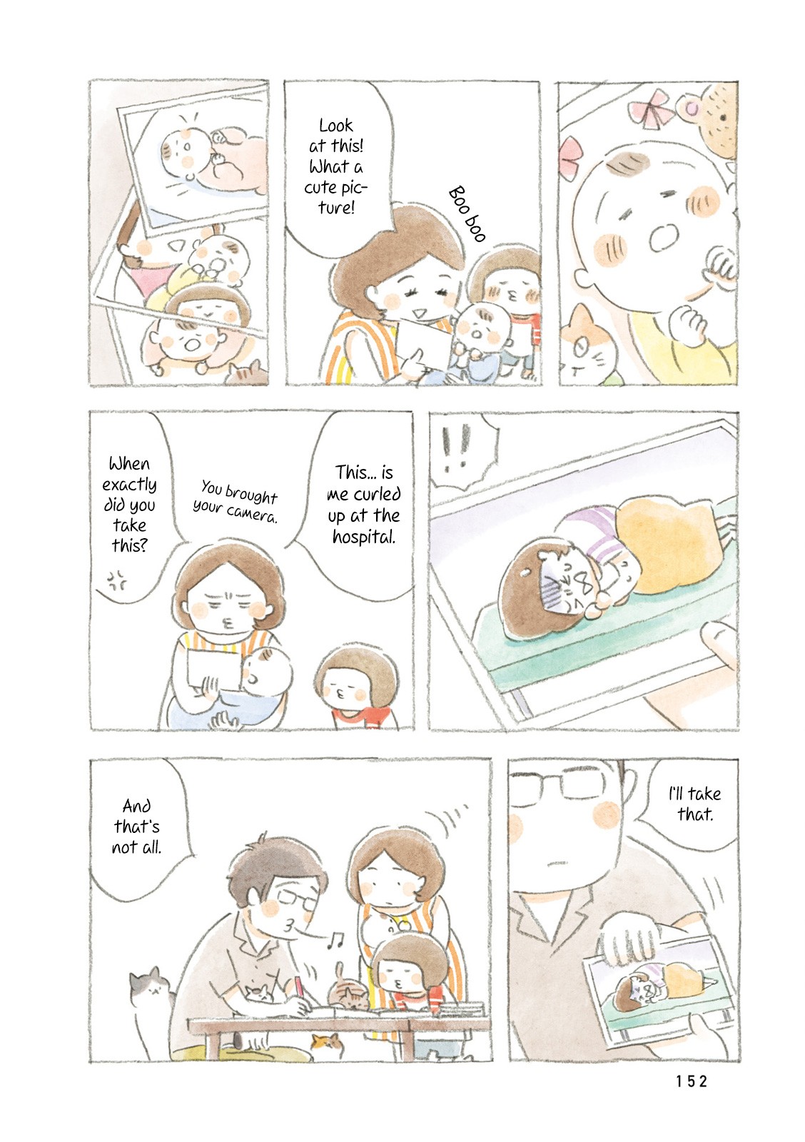 Little Ken and a Cat. Sometimes a Duck Chapter 17 page 10 - Chapter 17: Ken the Big Brother [END]
