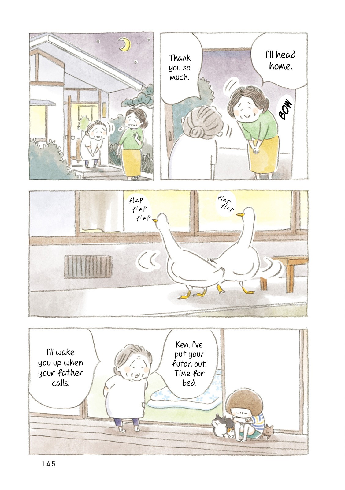 Little Ken and a Cat. Sometimes a Duck Chapter 17 page 3 - Chapter 17: Ken the Big Brother [END]