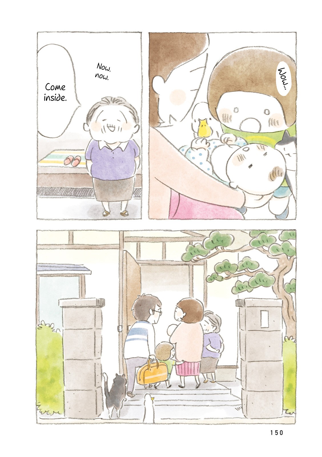 Little Ken and a Cat. Sometimes a Duck Chapter 17 page 8 - Chapter 17: Ken the Big Brother [END]