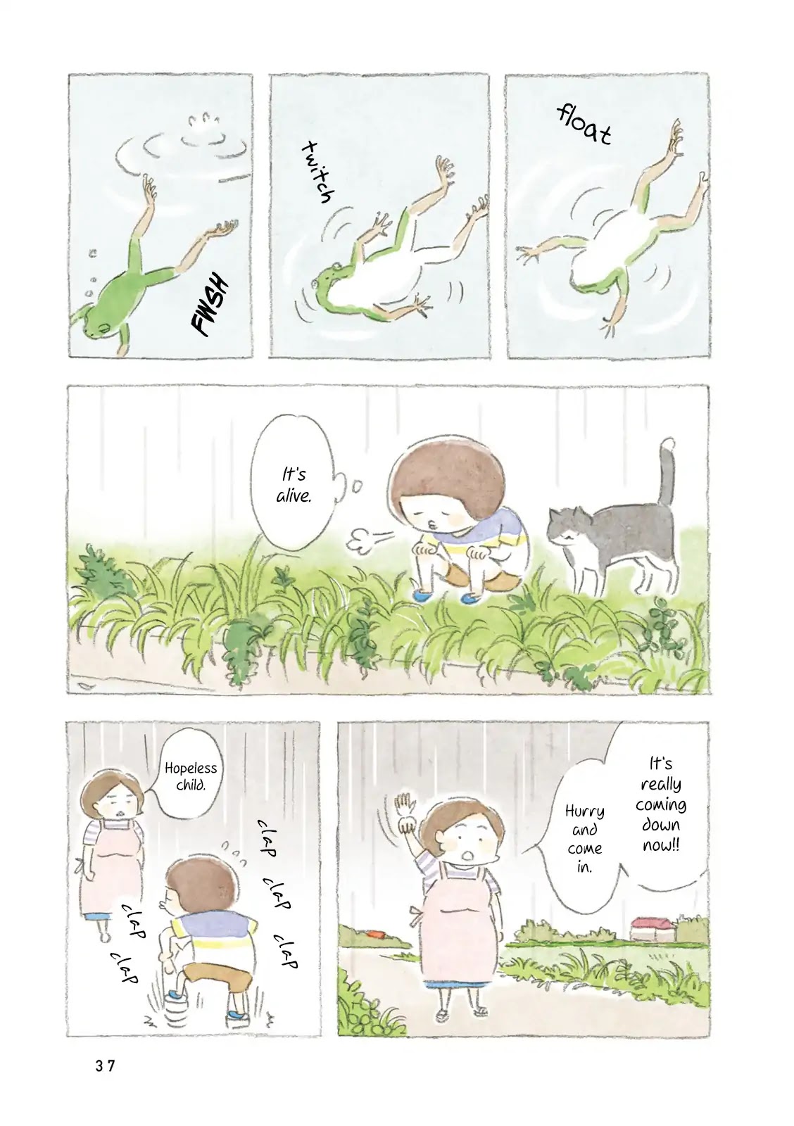 Little Ken and a Cat. Sometimes a Duck Chapter 4 page 7 - Chapter 4: My Pockets