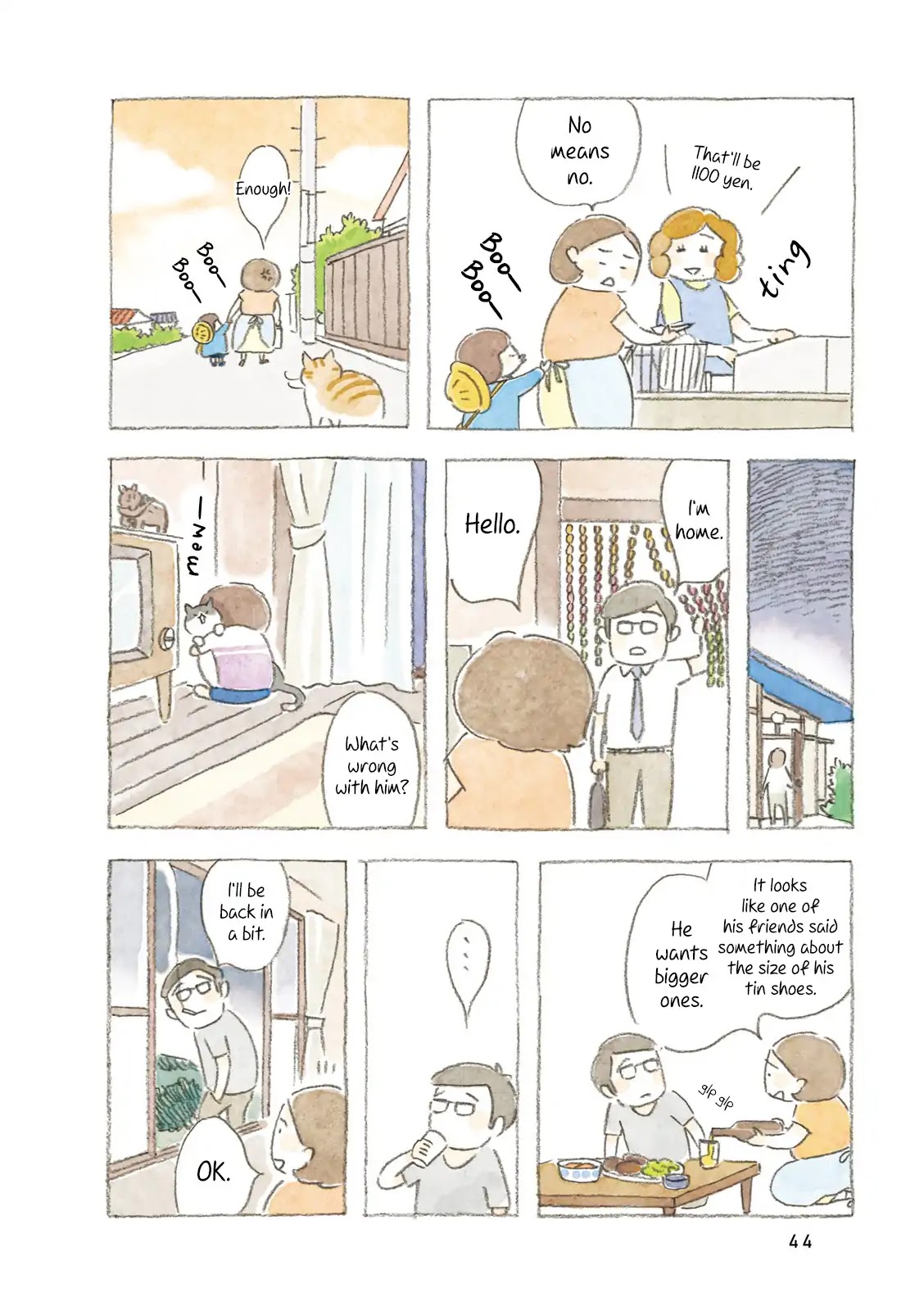 Little Ken and a Cat. Sometimes a Duck Chapter 5 page 6 - Chapter 5: My Clappers