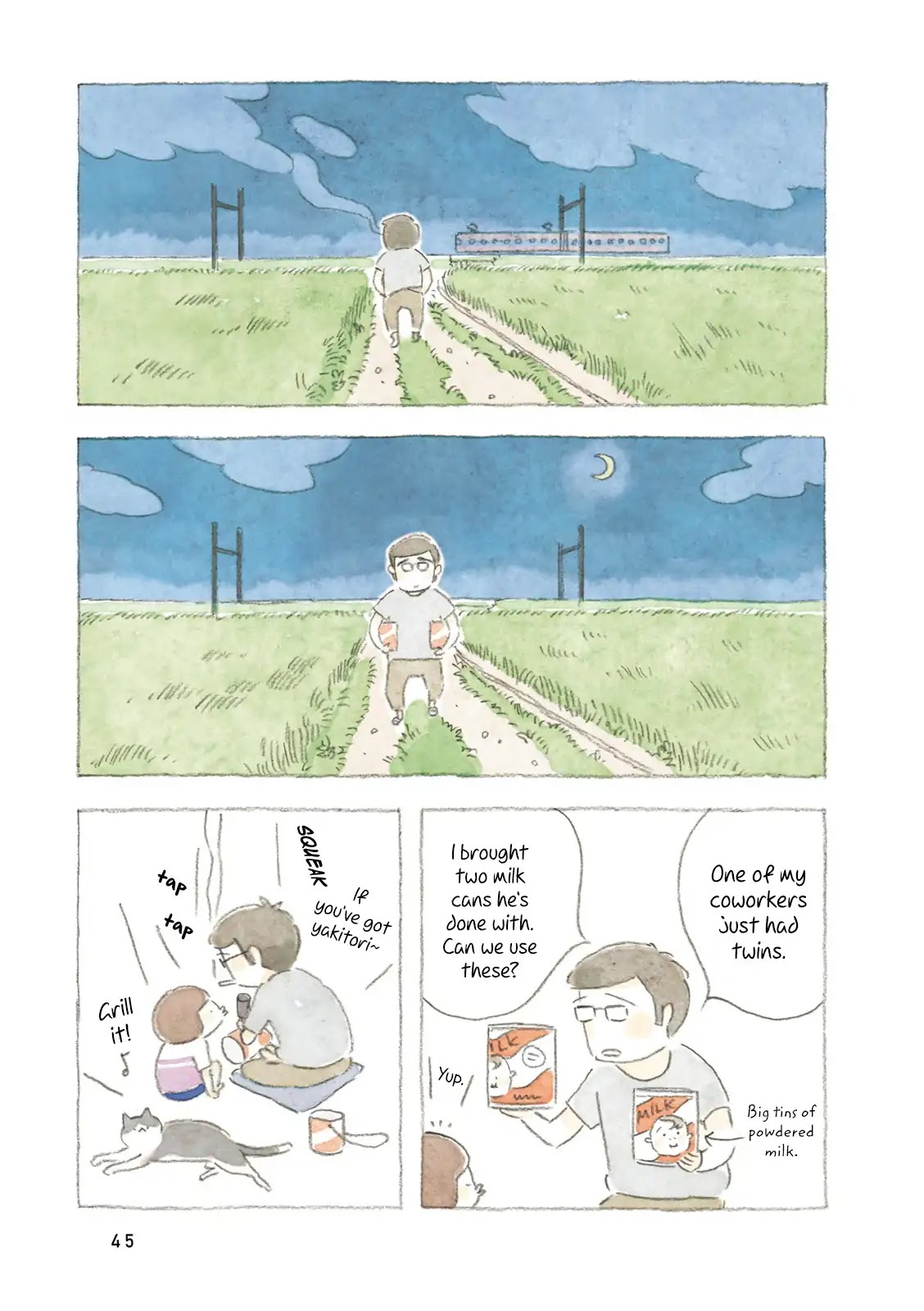 Little Ken and a Cat. Sometimes a Duck Chapter 5 page 7 - Chapter 5: My Clappers
