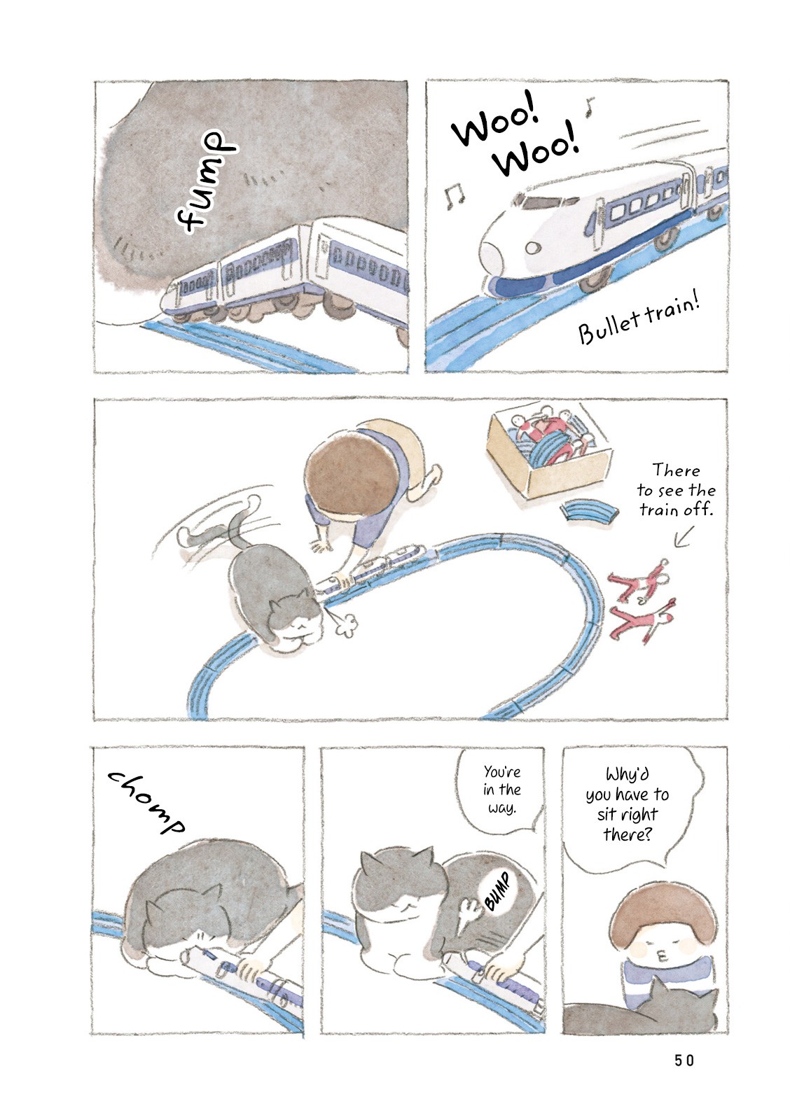 Little Ken and a Cat. Sometimes a Duck Chapter 6 page 2 - Chapter 6: Gran'ma's Tomatoes