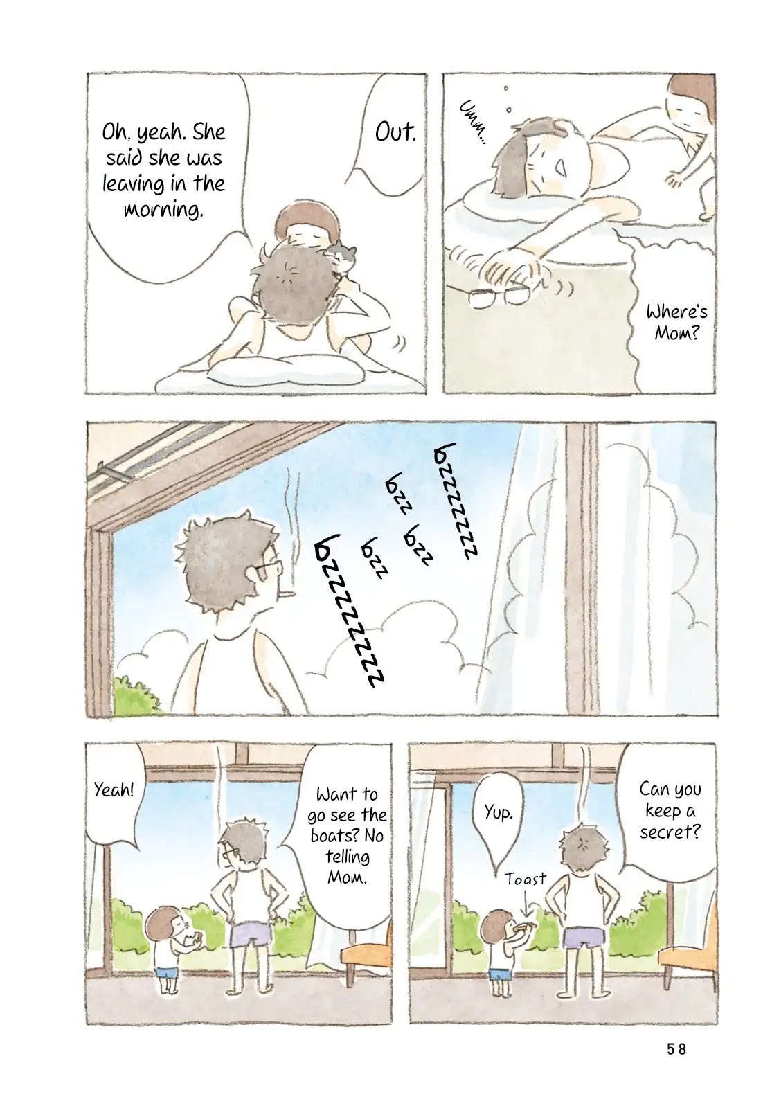 Little Ken and a Cat. Sometimes a Duck Chapter 7 page 2 - Chapter 7: A Deal Between Boys