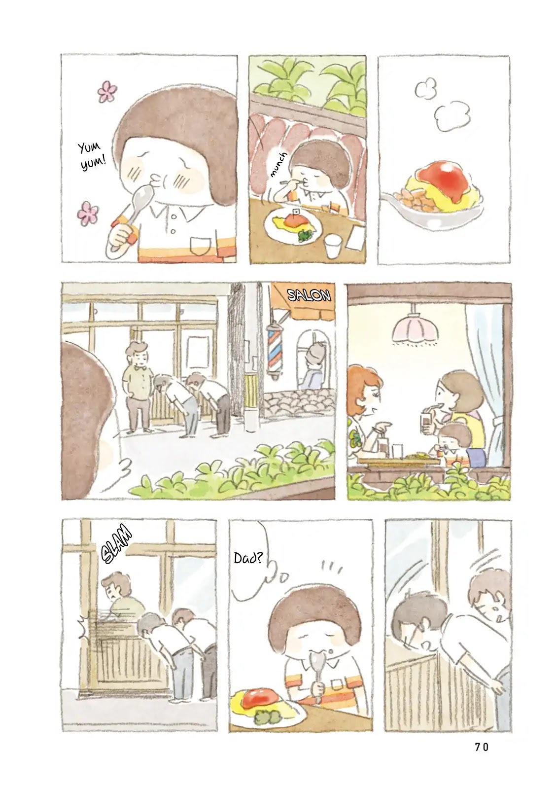 Little Ken and a Cat. Sometimes a Duck Chapter 8 page 6 - Chapter 8: A Working Dad