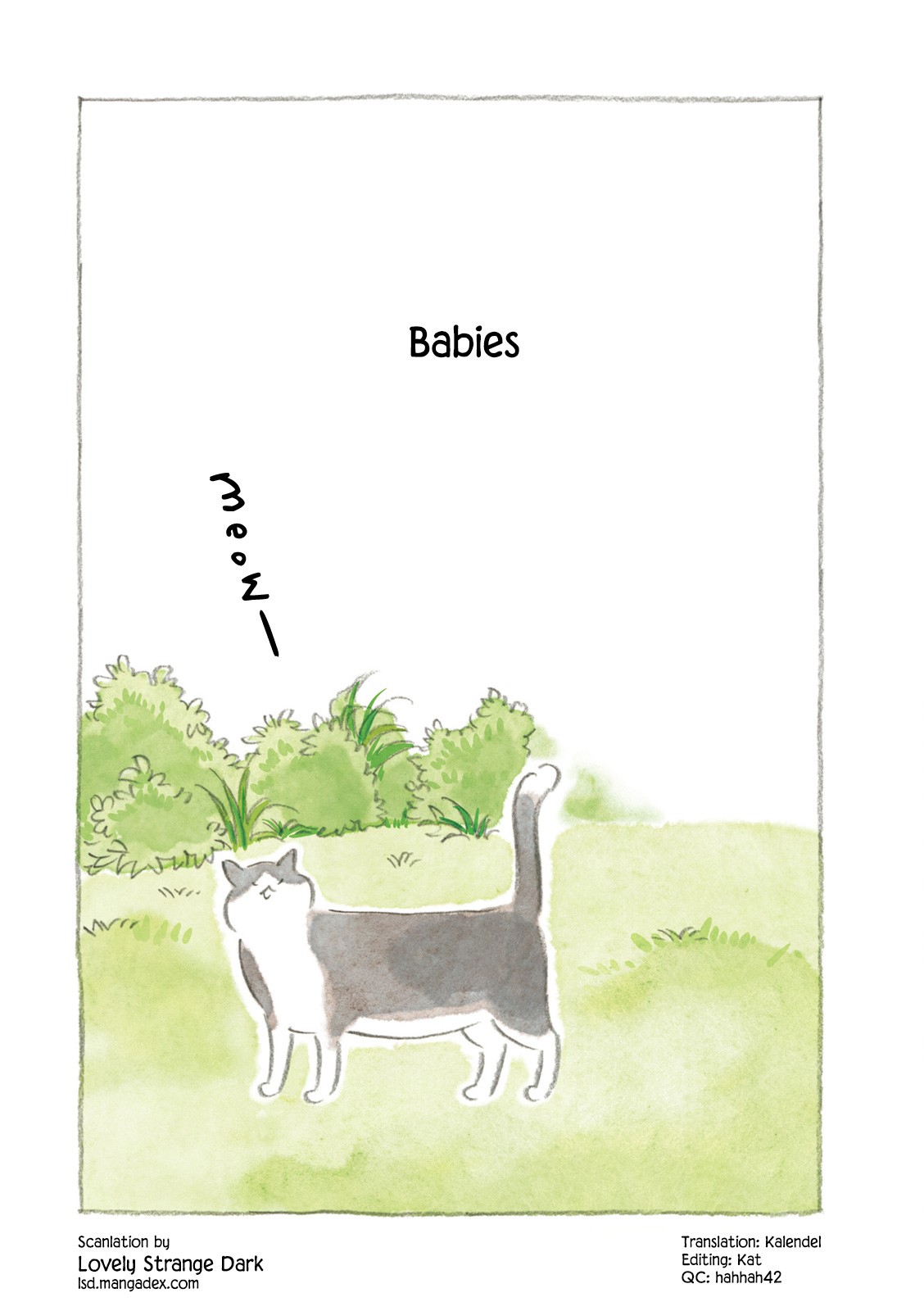 Little Ken and a Cat. Sometimes a Duck Chapter 9 page 1 - Chapter 9: Babies
