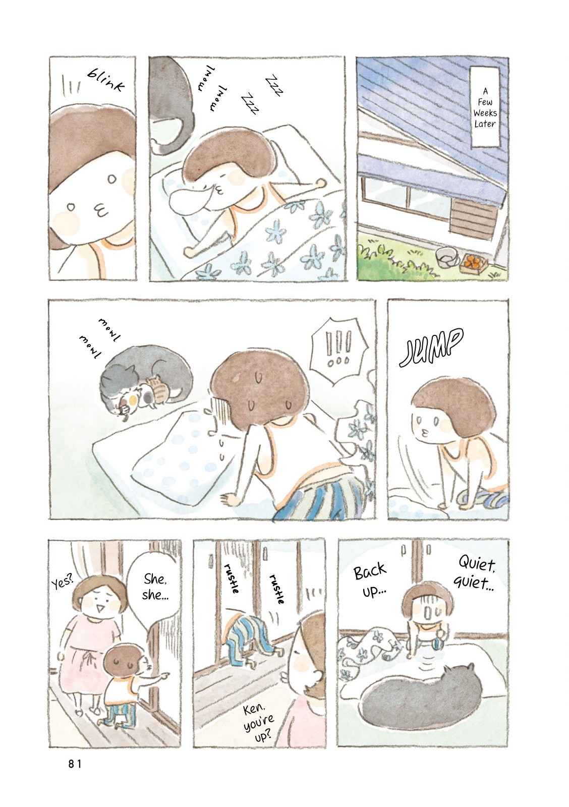 Little Ken and a Cat. Sometimes a Duck Chapter 9 page 7 - Chapter 9: Babies