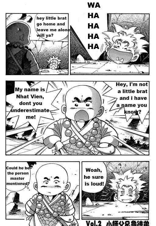 Little Monk Chapter 2 page 1 - Chapter 2 : Young master and tortoise disciple
