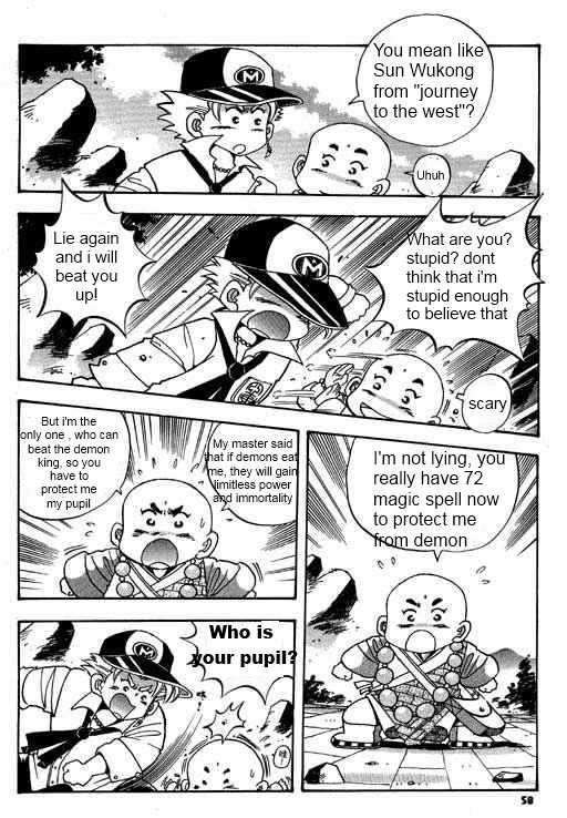 Little Monk Chapter 2 page 14 - Chapter 2 : Young master and tortoise disciple