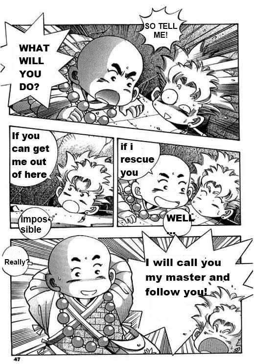 Little Monk Chapter 2 page 3 - Chapter 2 : Young master and tortoise disciple