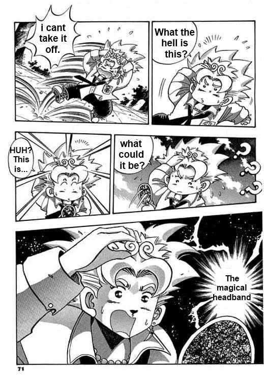 Little Monk Chapter 3 page 11 - Chapter 3 : inhibitions and Seventy-two metamorphoses