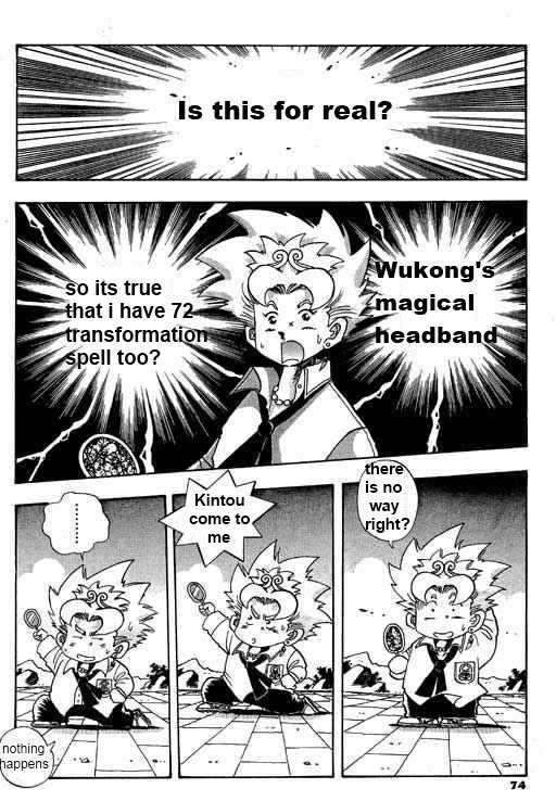 Little Monk Chapter 3 page 14 - Chapter 3 : inhibitions and Seventy-two metamorphoses