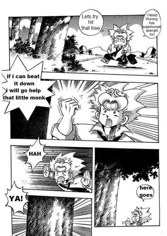Little Monk Chapter 3 page 15 - Chapter 3 : inhibitions and Seventy-two metamorphoses