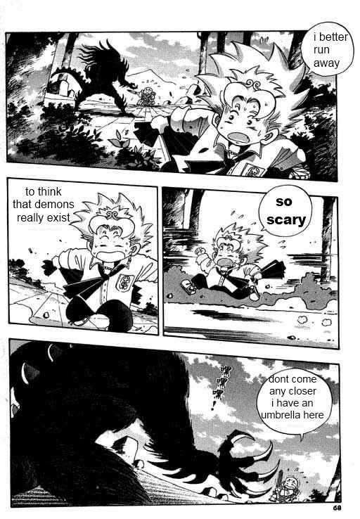 Little Monk Chapter 3 page 8 - Chapter 3 : inhibitions and Seventy-two metamorphoses