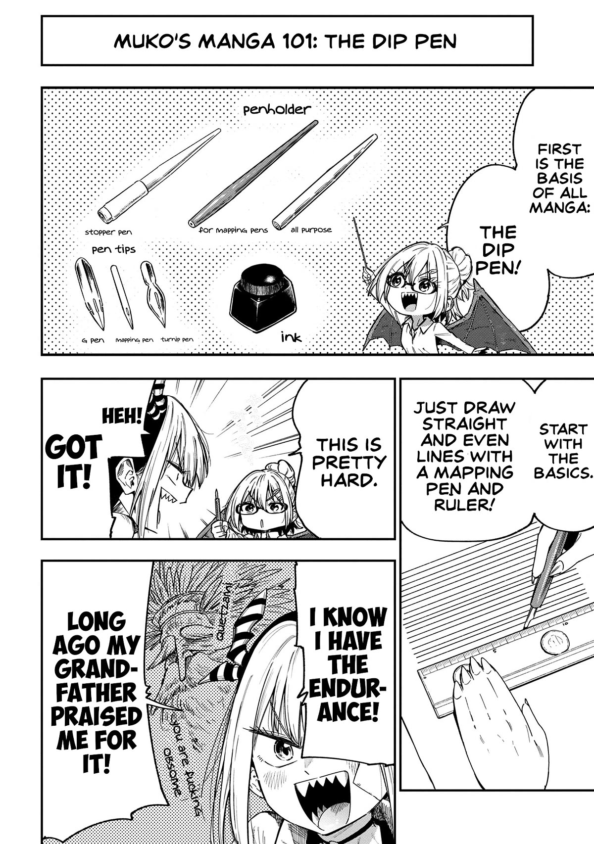 Little Nerd Dragon! Bahamuko-Sensei Chapter 10 page 8 - Chapter 10