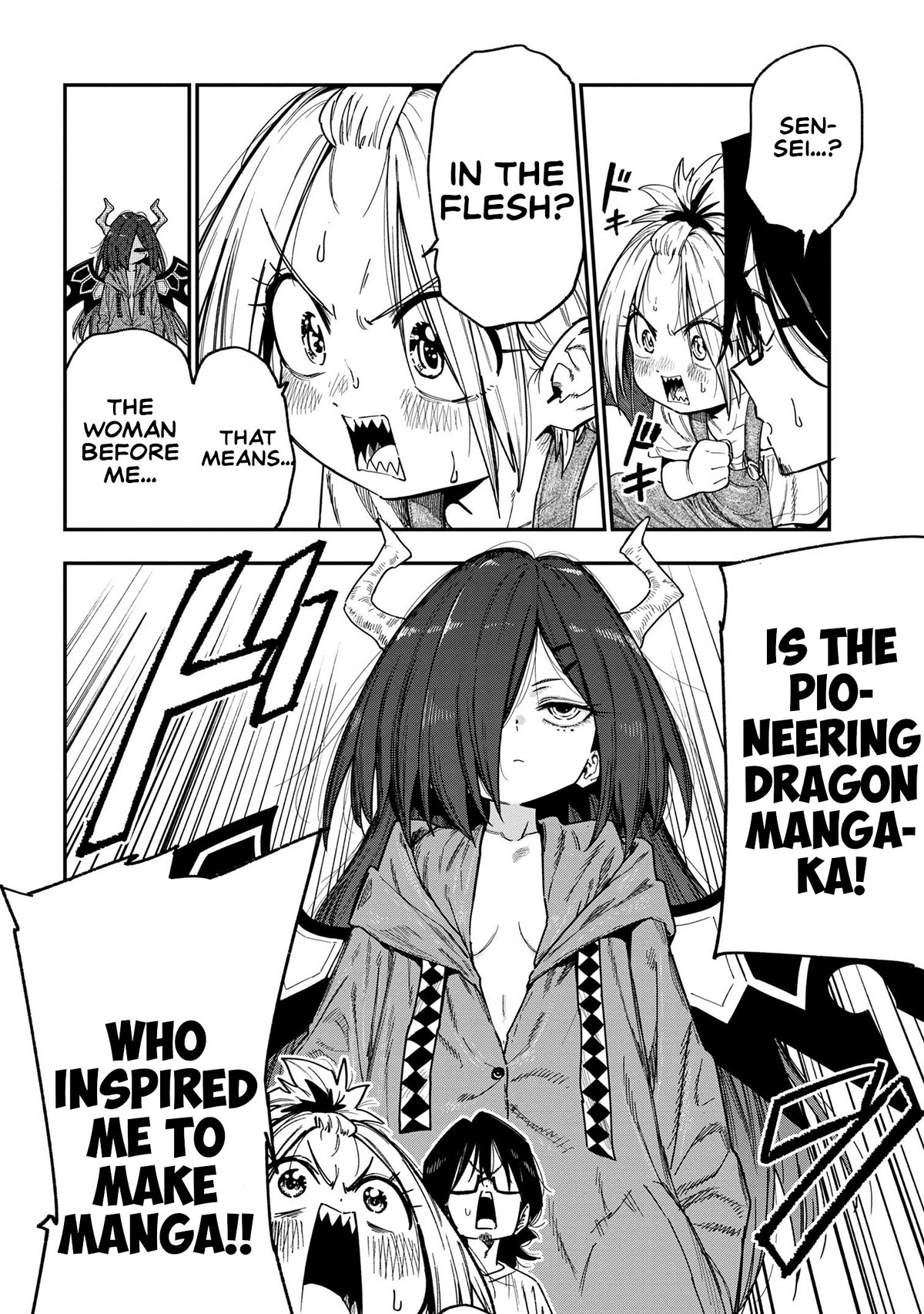 Little Nerd Dragon! Bahamuko-Sensei Chapter 11 page 8 - Chapter 11