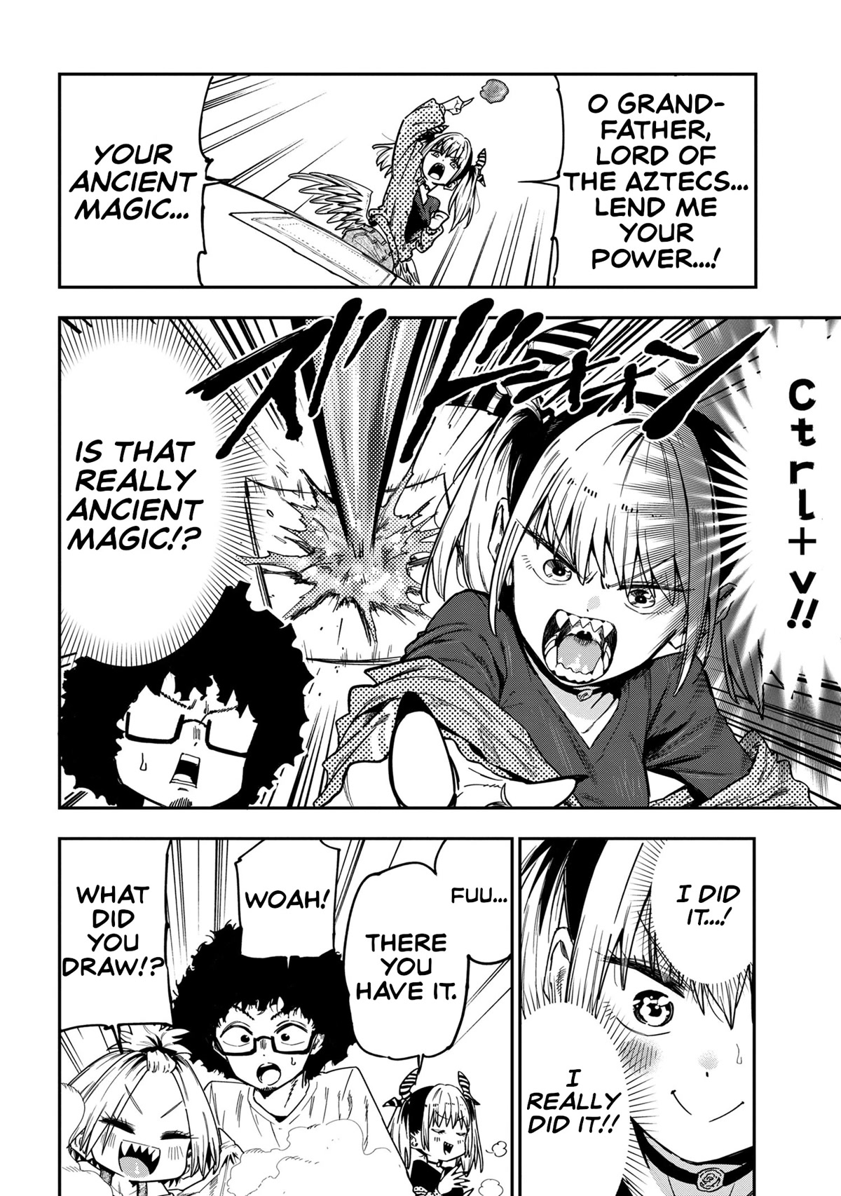 Little Nerd Dragon! Bahamuko-Sensei Chapter 7 page 14 - Chapter 7