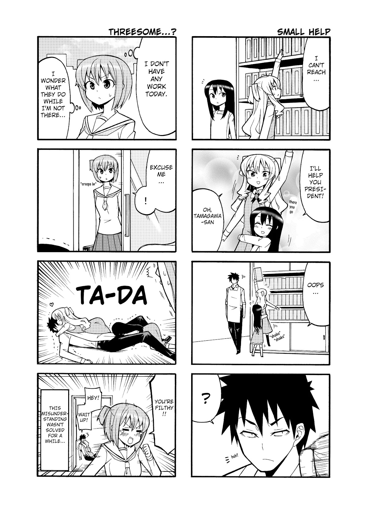 Little President Chapter 4 page 6 - Chapter 4: Senpai