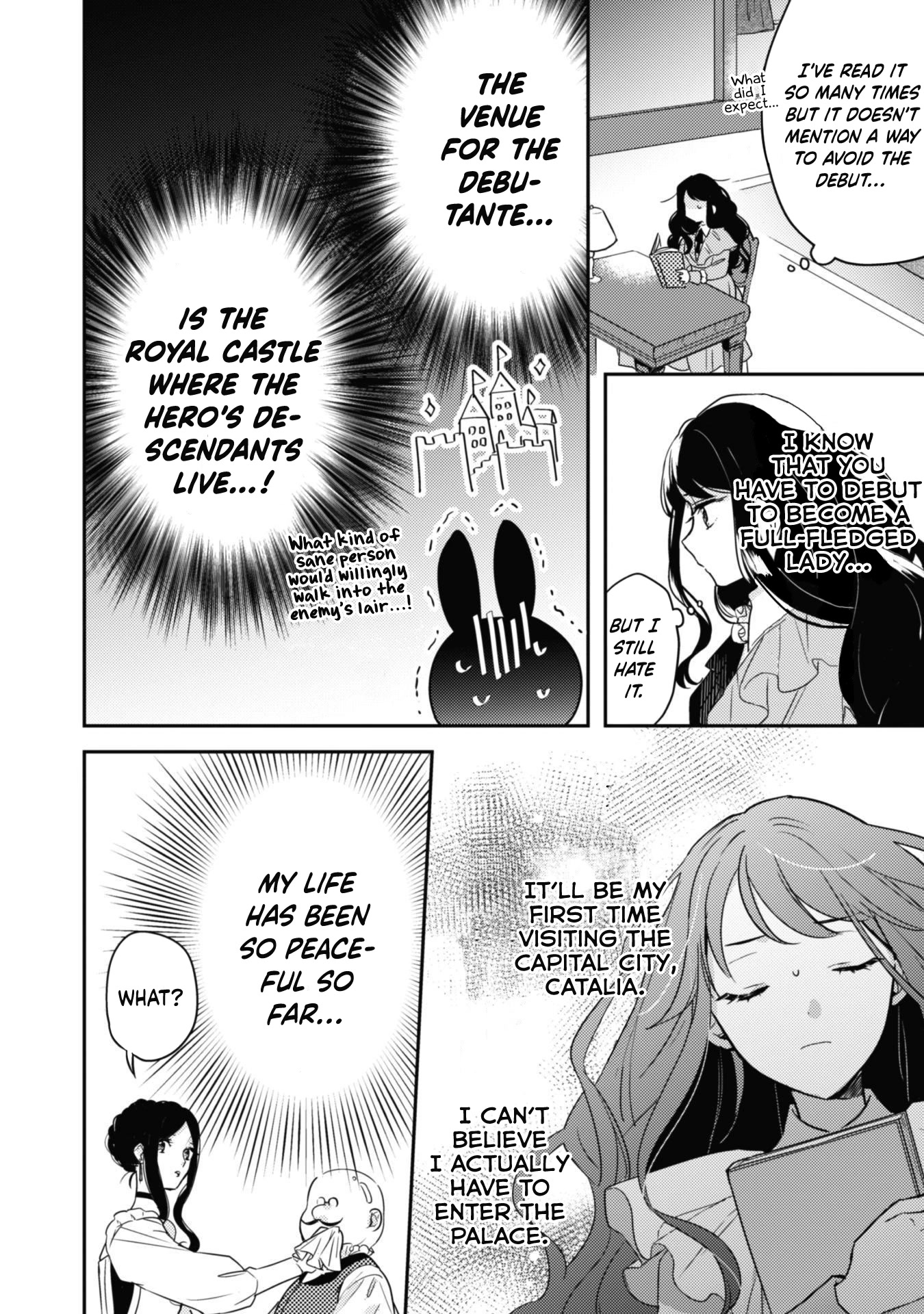 Little Rabbit Can't Escape Her Enemy After Reincarnation! Chapter 1 page 22 - Chapter 1